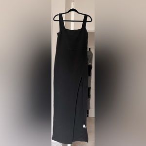 Shein evening gown square neckline with slit L